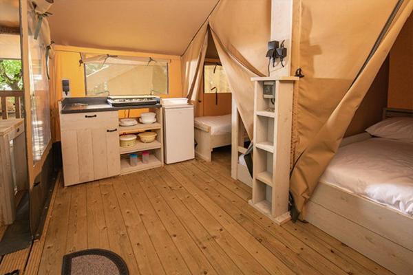 Eurocamp Tents At Campsite Polari Rovinj Exterior foto