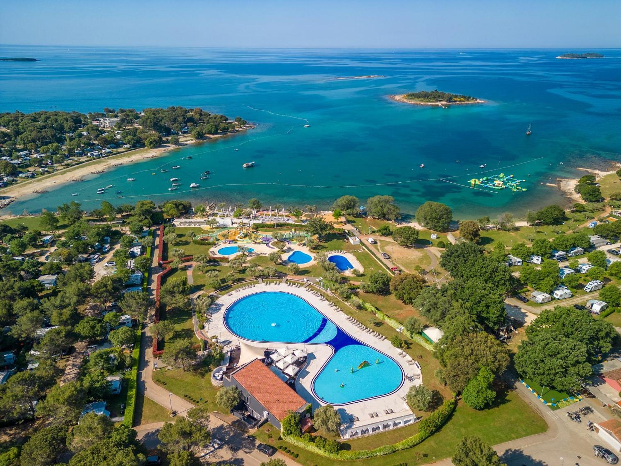 Eurocamp Tents At Campsite Polari Rovinj Exterior foto