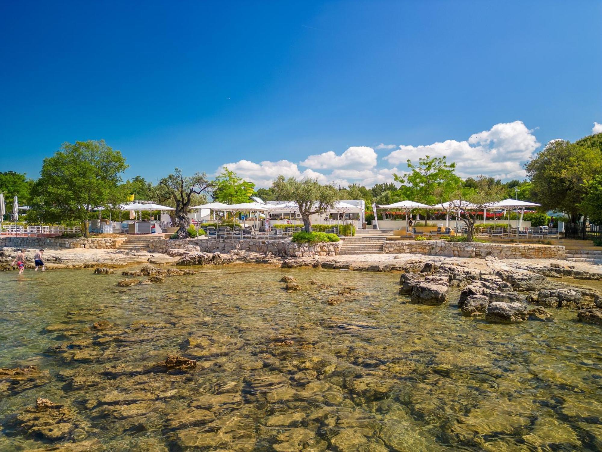 Eurocamp Tents At Campsite Polari Rovinj Exterior foto